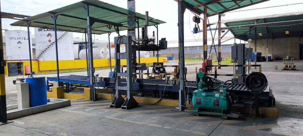Sistemas de seguridad y control en planta industrial QUIBARCA C.A.